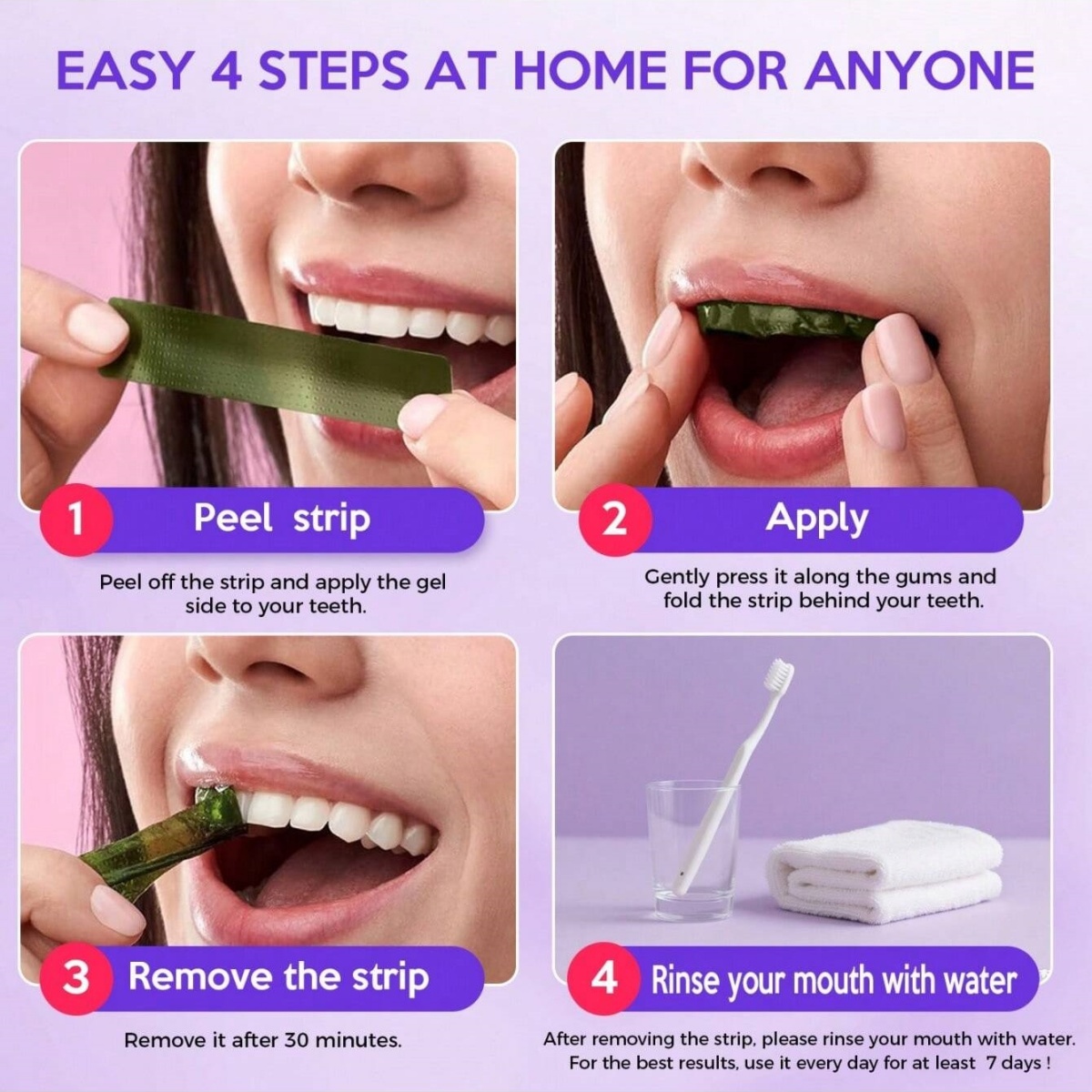 Роскошные отбеливающие наклейк – обзор и цена Teeth Whitening Near Me